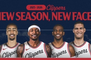 快船媒体晒出球队新援和旧将的数据对比：提升显著